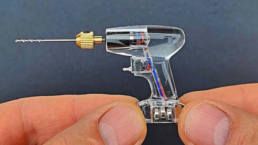 Toto je nejmenší domácí mikrovrtačka na světě